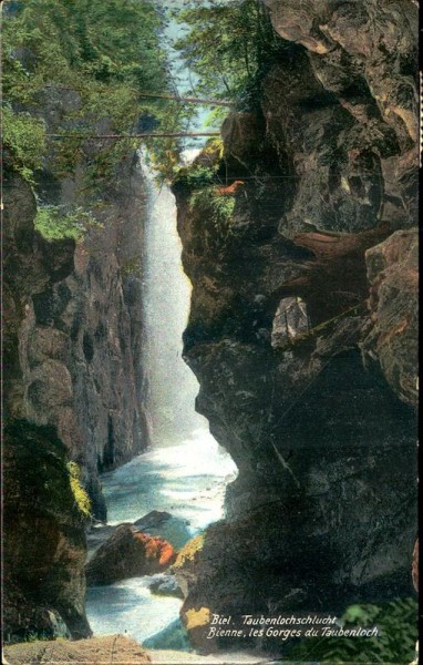 Taubenlochschlucht (Biel/Bienne) Vorderseite