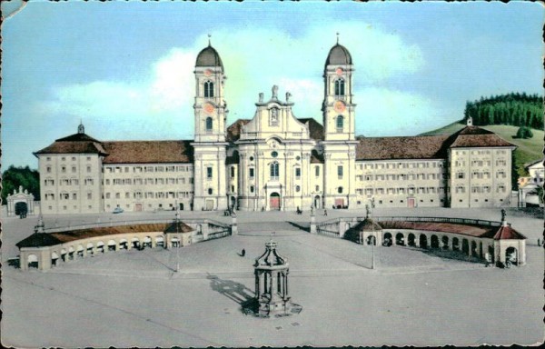 Einsiedeln, Kloster Vorderseite