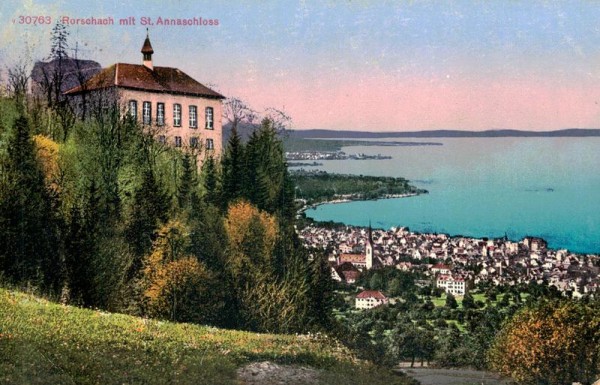 Rorschach mit Schloss St.Anna Vorderseite