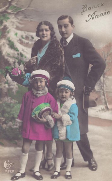 Bonne Année Vorderseite