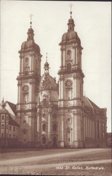St. Gallen, Kathedrale Vorderseite