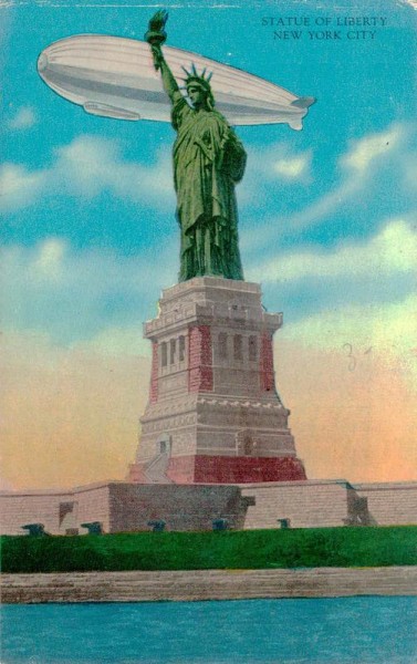 New York - Freiheitstatuen Vorderseite