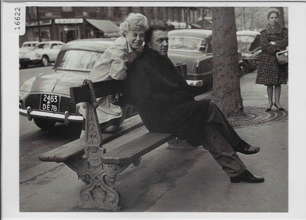 Giulietta Masina & Federico Fellini 1965