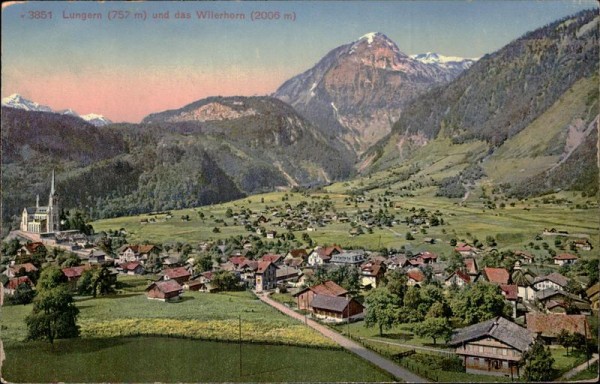 Lungern und das Wilerhorn Vorderseite