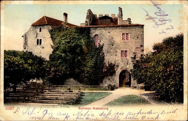 Schloss Habsburg Vorderseite