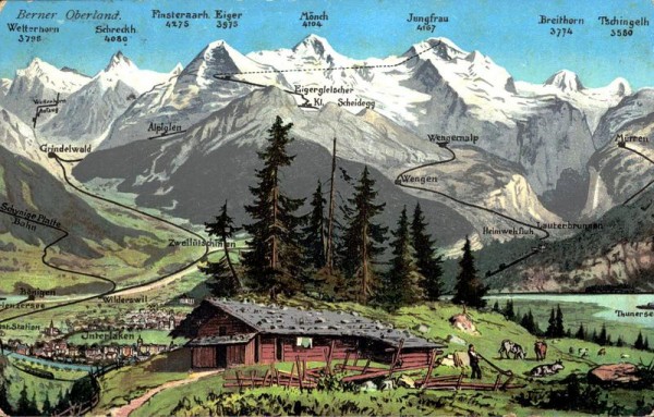 Berner Oberland Vorderseite