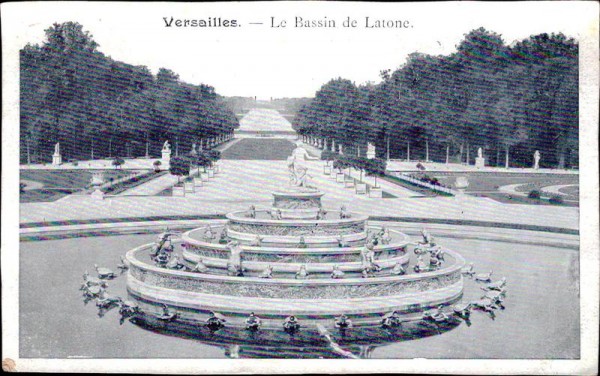 Versailles - Le Bassin de Latone Vorderseite
