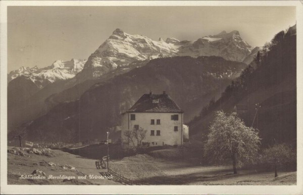 Schlösschen Beroldingen Vorderseite