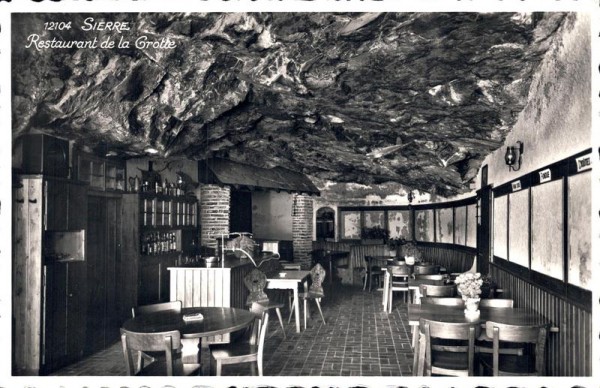 Sierre, Restaurant de la Grotte Vorderseite