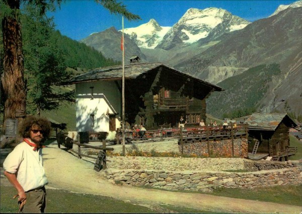 Saas-Fee zur Schäferstube Vorderseite