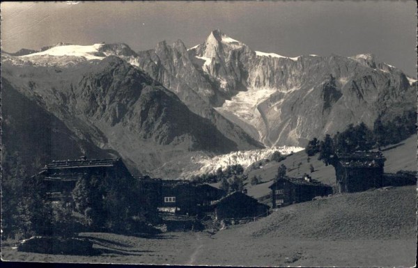 Bodmen bei Fiesch, Wannehorn Vorderseite