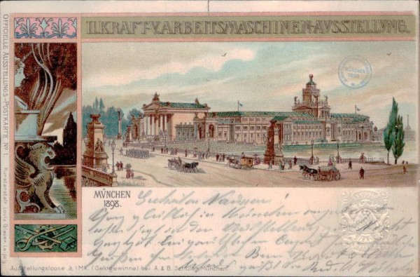 München 1898 Vorderseite