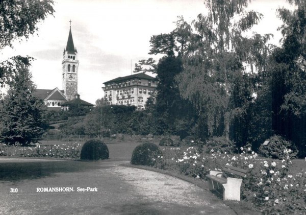 Romanshorn, See- Park Vorderseite