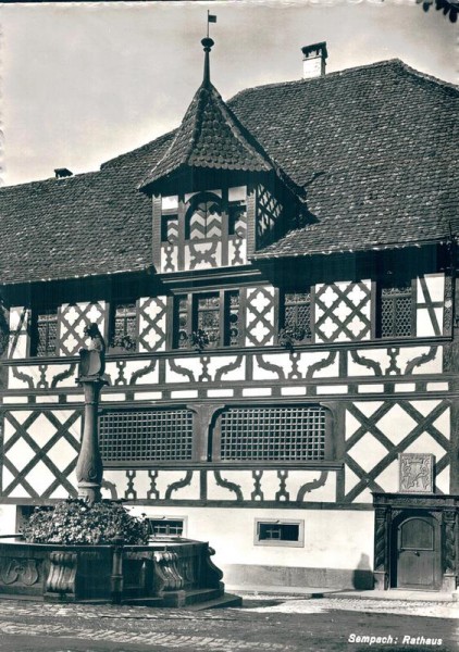 Sempach, Rathaus Vorderseite