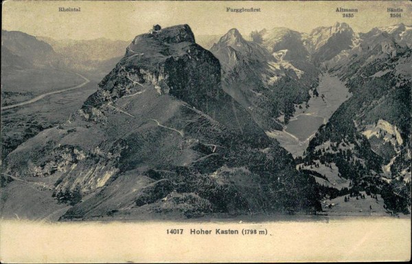 Hoher Kasten (Appenzeller Alpen) Vorderseite