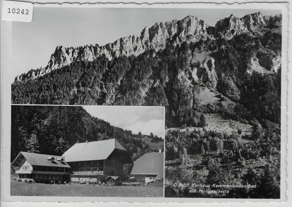 Kurhaus Kemmeriboden-Bad mit Hohgant-Kette