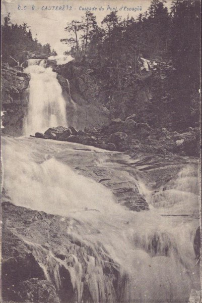 Cauterets, Cascade du pont d'éspagne