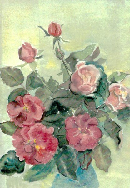 Rosen von Maria Pestalozzi Vorderseite