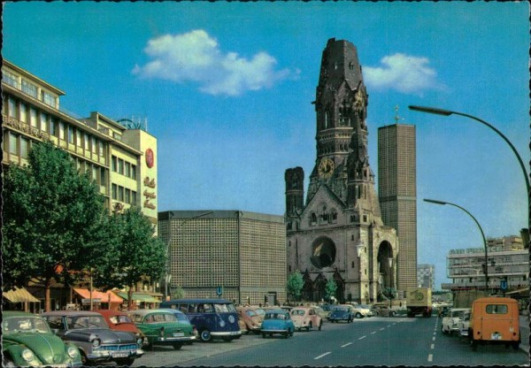Berlin - Gedächtniskirche Vorderseite