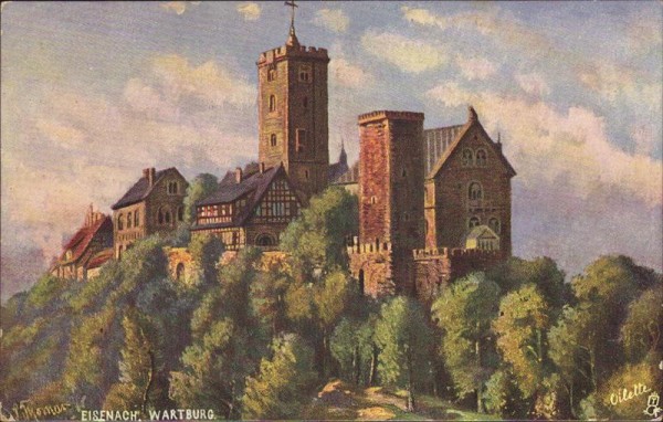 Wartburg (Eisenach) Vorderseite