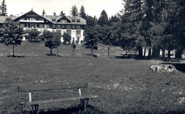 Chaumont s. Neuchatel, Hotel Chaumont Vorderseite