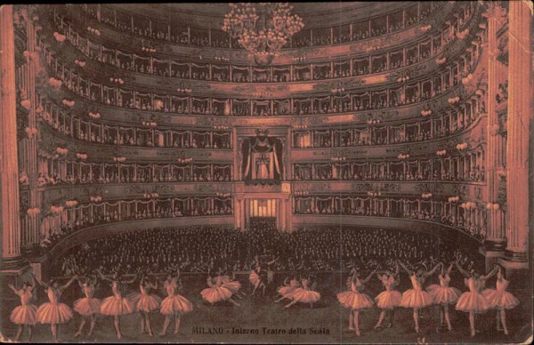 Milano, Teatro della Scala Vorderseite