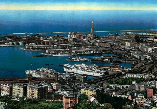 Genova, Der Hafen Vorderseite
