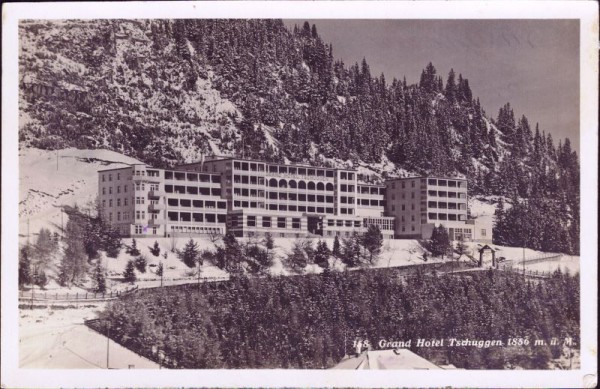 Grand Hotel Tschuggen (1856m)