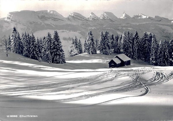 Churfirsten Vorderseite