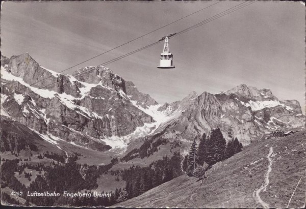 Luftseilbahn Engelberg-Brunni Vorderseite