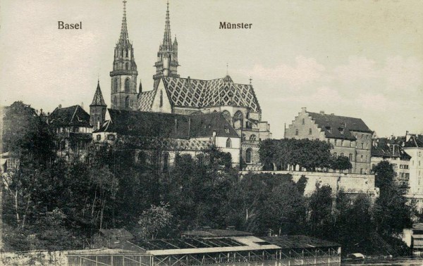 Basel, Münster Vorderseite
