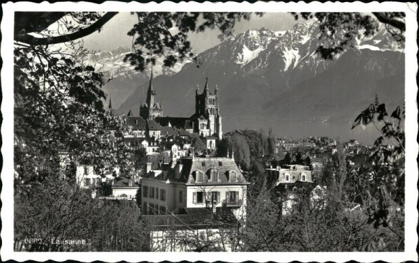 Lausanne (Altstadt) Vorderseite