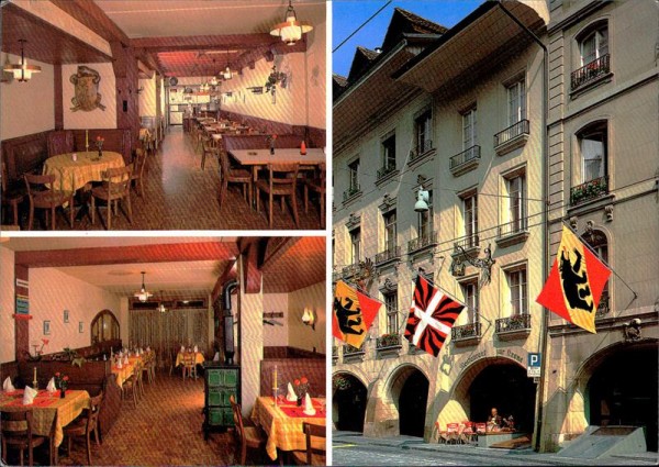 Bern, Restaurant Krone, Konsumationsbeleg Vorderseite