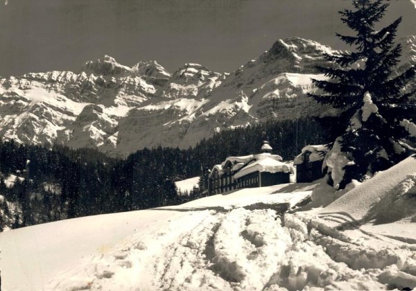 Blick zum Säntis. Institut Kräzerli Vorderseite