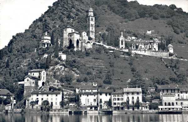 Morcote. Lago di Lugano Vorderseite