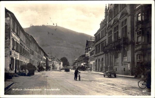 Wolfach - Hauptstrasse Vorderseite