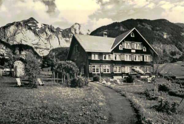 Wildhaus, Pension Frohmatt Vorderseite