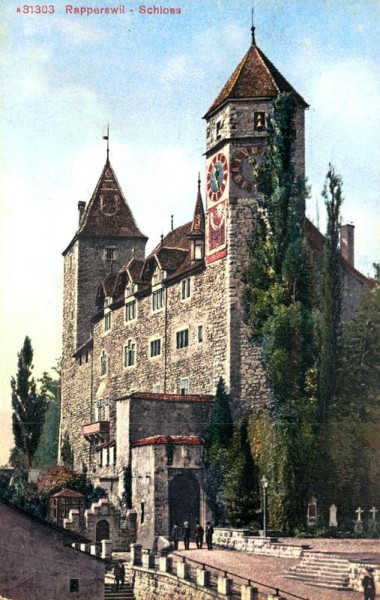 Rapperswil, Schloss Vorderseite