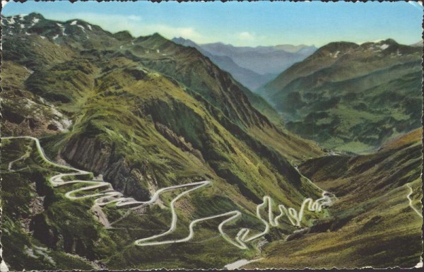 Gotthardpass Vorderseite