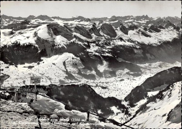 Ausblick vom Säntis Vorderseite