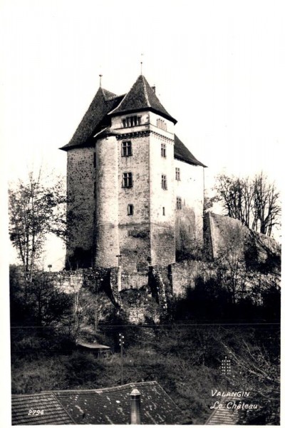 Valangin, le Chateau Vorderseite