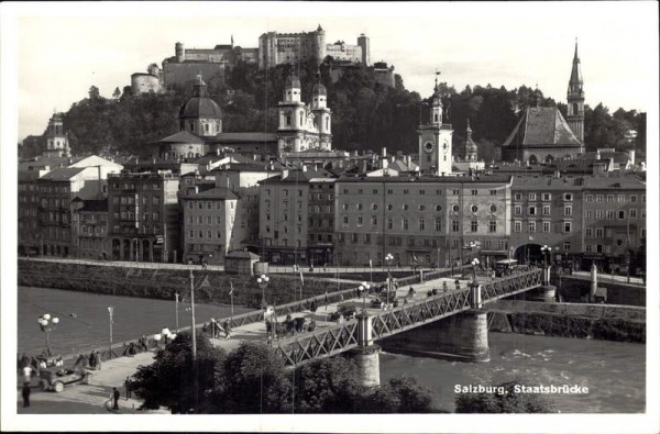 Staatsbrücke (Salzburg) Vorderseite