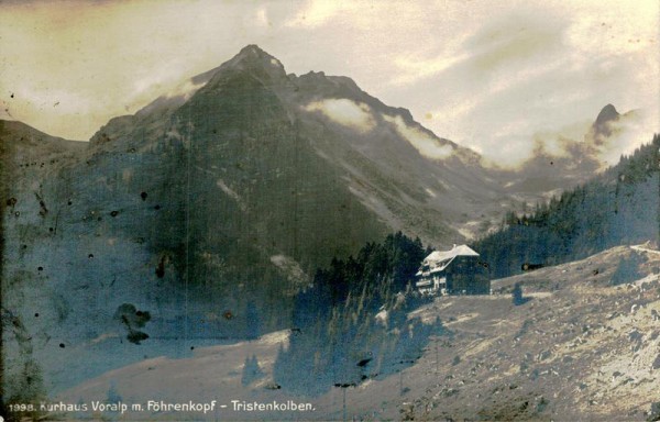 Kurhaus Voralp m. Föhrenkopf-Tristenkolben Vorderseite