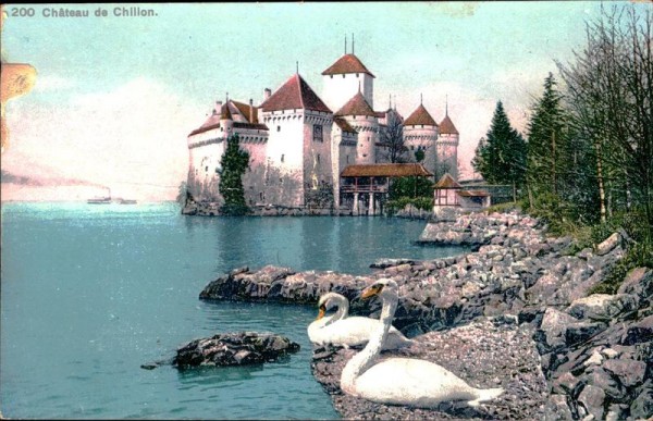 Chateau de Chillon. Vorderseite