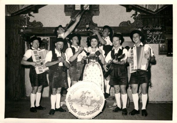 Hans Schweiger Musiker und Humorist, Rosenheim Vorderseite