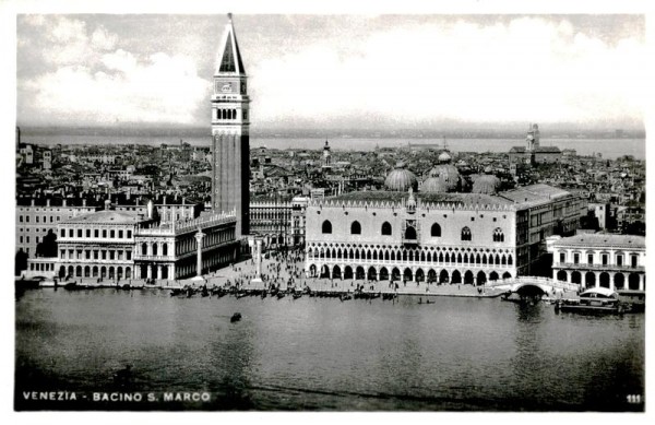 Bacino San Marco (Venedig) Vorderseite