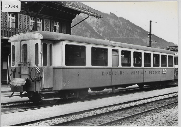 Lenk - Bahnhof AB4ü 97 - 1971 - Montreux