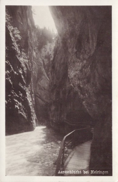 Aareschlucht bei Meiringen