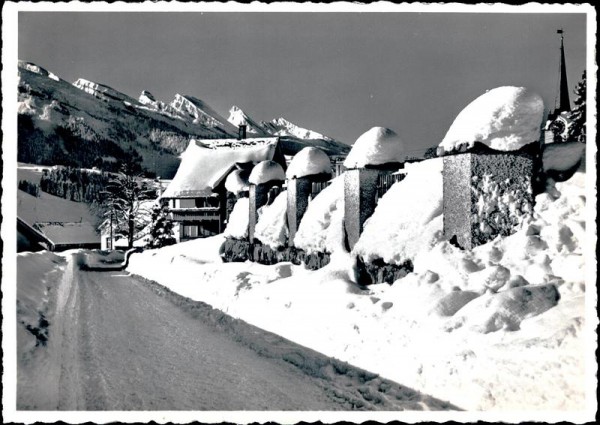 Skigebiet Obertoggenburg, Schweiz Die Churfirsten Vorderseite