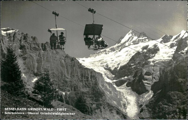 Sesselbahn Grindelwald - First Vorderseite